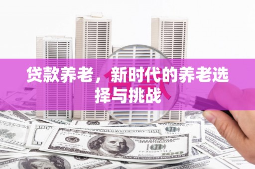 镇海贷款养老，新时代的养老选择与挑战