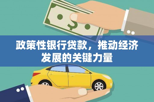 镇海政策性银行贷款，推动经济发展的关键力量
