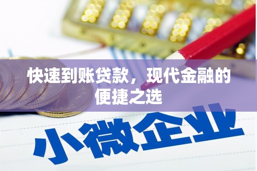 镇海快速到账贷款，现代金融的便捷之选