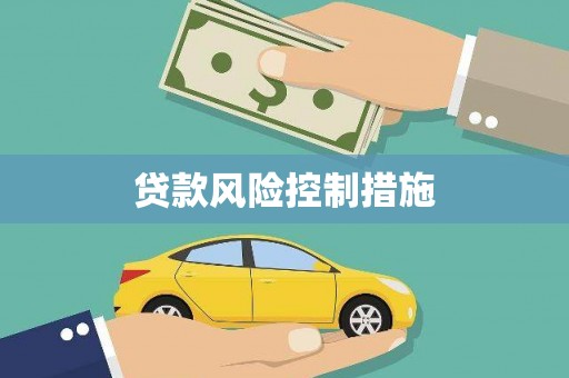 镇海贷款风险控制措施